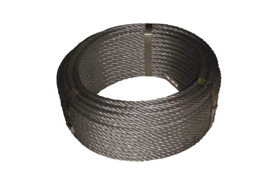 Zväzok vysokopevnostného valcovaného lana pripravený na použitie.