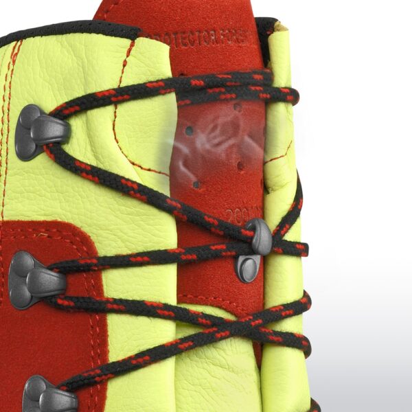 Pilčícka obuv Haix Protector Forest 2.1 GTX red-yellow - Image 8