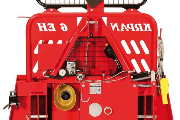 Detail hydraulického systému a ovládania navijaka KRPAN 6,5EH.