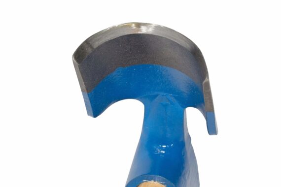 Kovaná zadlabávacia sekera s polguľatým ostrím a 45 cm