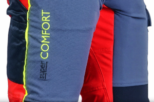 7-vrstvová ochranná vložka engtex v pilčíckych nohaviciach