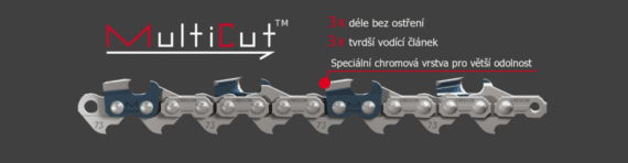OREGON DuraCut™ / MultiCut™ (chrómovaná reťaz pre extrémne podmienky)