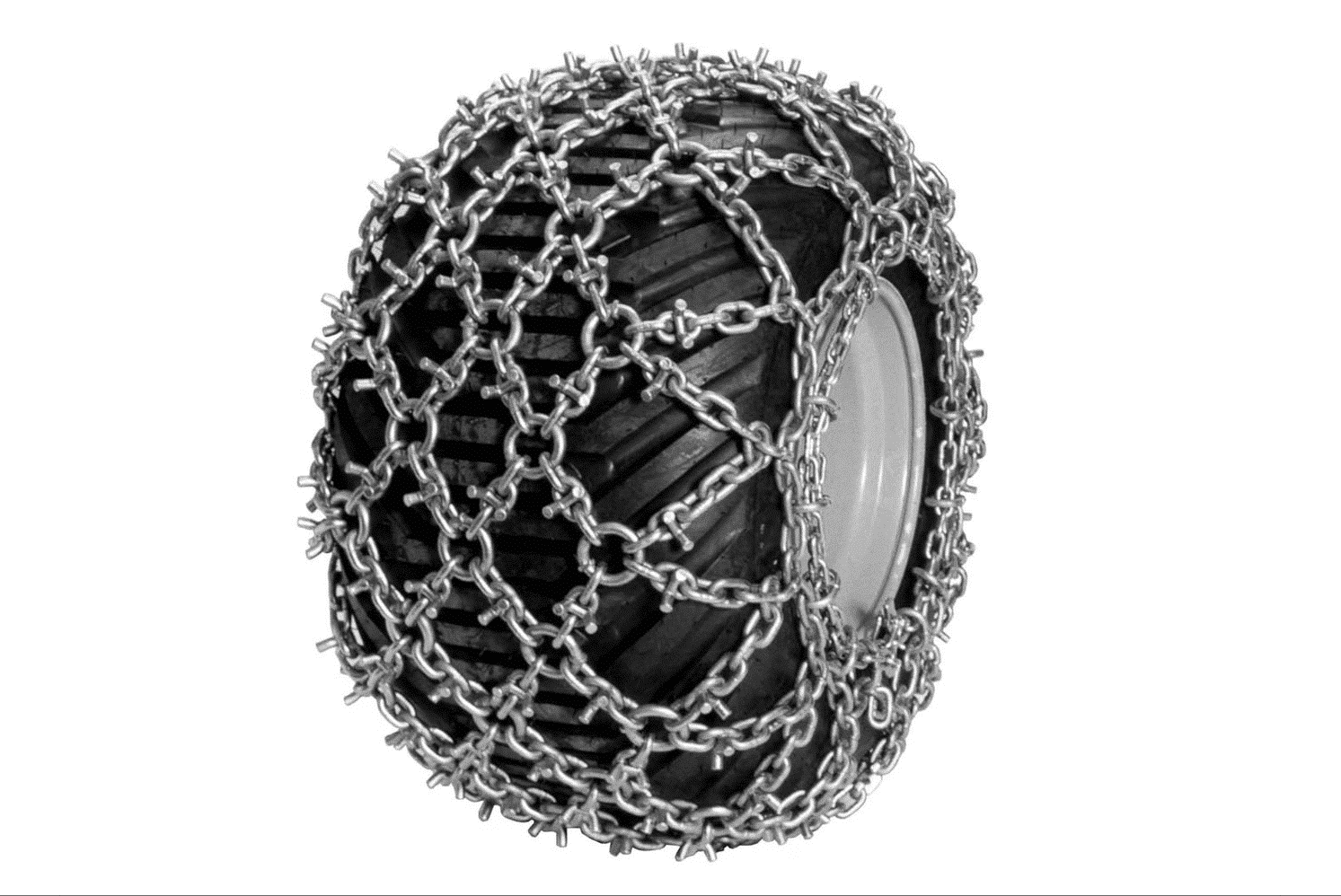 Snežné reťaze Superstud 130TS s bočnou ochranou a U-hrotmi na kolese