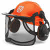 Pilčícka prilba Husqvarna functional oranžová
