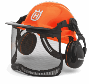 Pilčícka prilba Husqvarna functional oranžová