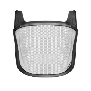 Čelný pohľad na náhradný Ochranný štít Husqvarna Technical VISOR 300 pre pilčícku prilbu Technical.