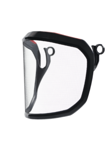 Ochranný štít F39 na prilbu Protos nerezová sieťka s vysokou hustotou.