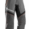 Protiporezové nohavice: Protiporezové nohavice Husqvarna Technical C v šedo-čiernej farbe s oranžovými detailmi a logom Husqvarna.