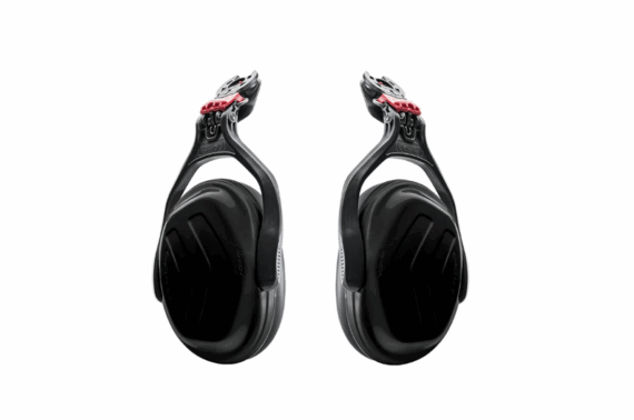 Náhradné sluchátka PROTOS v čiernej farbe.