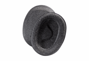 Pár náhradných tlmiacich Vložiek do sluchátok PROTOS z akustickej peny pre slúchadlá prilby Protos Integral.