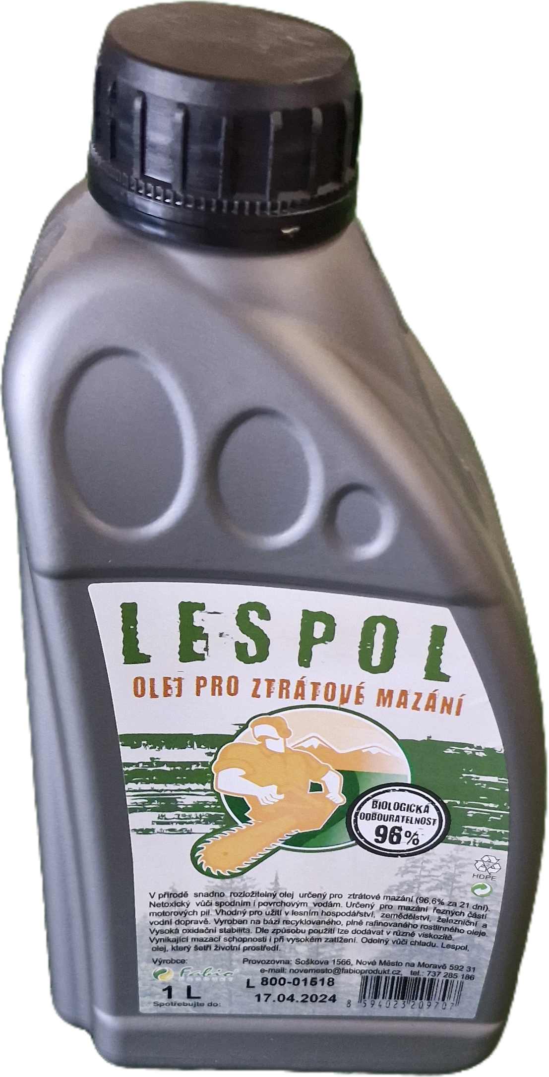 Biologický olej Lespol 