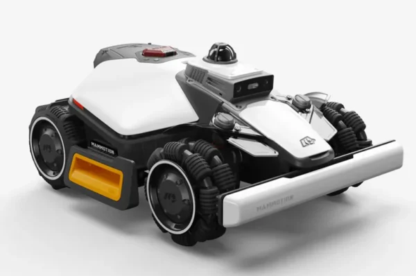 Robotická kosačka Mammotion LUBA mini 2 AWD 1500 predný pohľad s 360° LiDARom