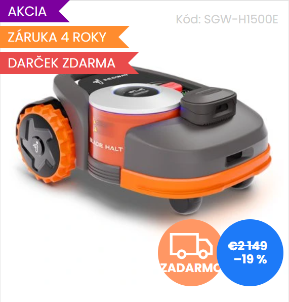 Robotická kosačka SEGWAY