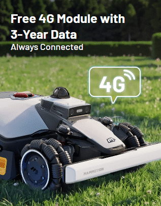 Robotická kosačka Mammotion LUBA mini 2 AWD 1500 integrovaný 4G modul