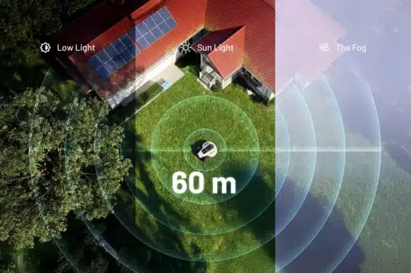 Mammotion yuka 1000 s LiDAR technologiou.