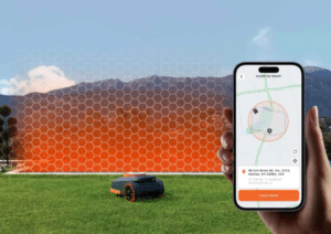 aplikácia segway navimow s funkciou geosketch a lidar mapovaním