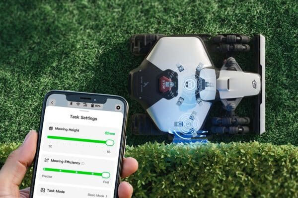 Nastavenie Luba robotickej kosačky