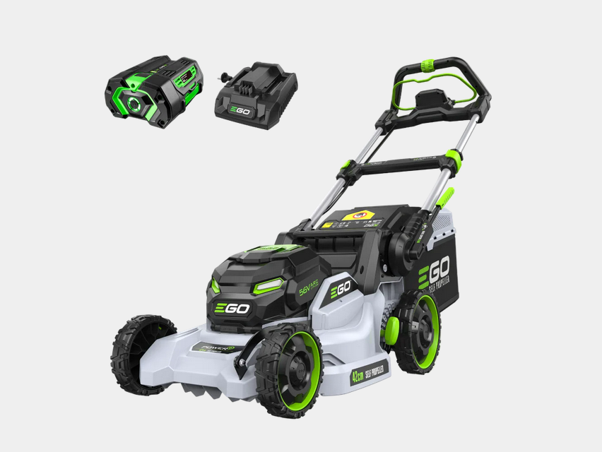 AKU kosačka EGO POWER+ 42cm s pojazdom a 4.0Ah batériou + nabíjačka