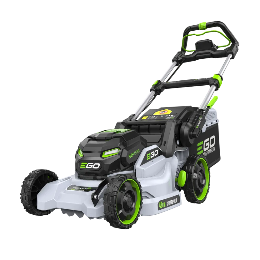 EGO POWER+ LM1910E-SP akumulátorová kosačka 47 cm s pojazdom sivá