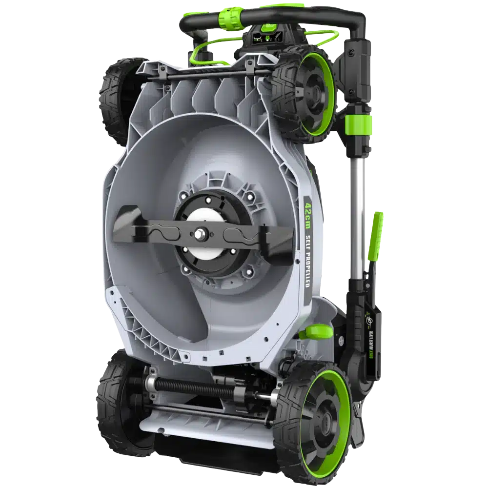 AKU kosačka EGO POWER+ 42cm s pojazdom a 4.0Ah batériou + nabíjačka – Obrázok 4