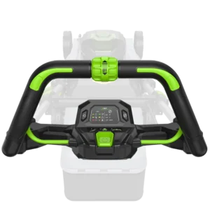 Kosačka EGO LM1910E-SP s páčkami pre variabilný pojazd.