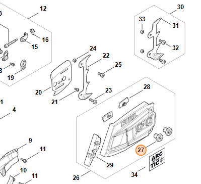 Matica krytu STIHL M8 | Originálny diel