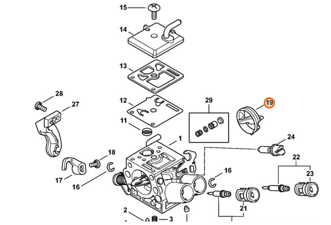 Krúžok Čerpadla STIHL MS 462