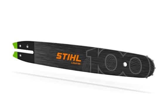 Originálna lišta na motorovú pílu STIHL Light 04 3/8 Picco 1,3 mm 14 palcov edícia 100 Rokov