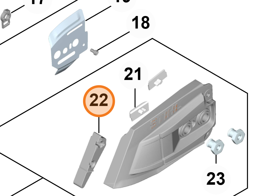 Zásterka STIHL MS261